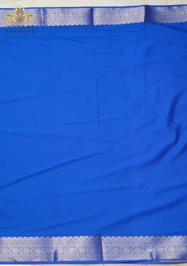 Midnight_Black_Saree_With_Royal_Blue_Zari_Border
