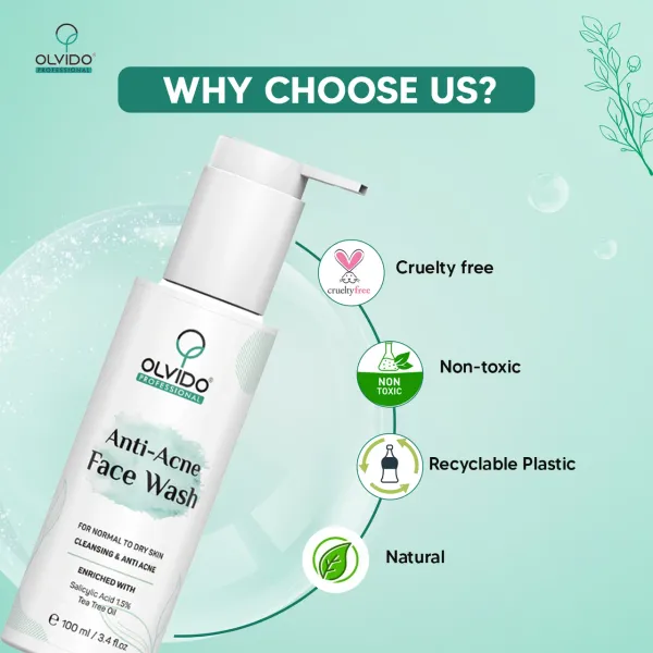 OLVIDO_Anti_Acne_facewash_100_ml