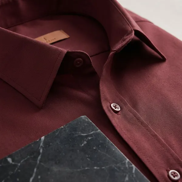 Maroon_Cotton_Blend_Solid_Burgundy_Formal_Shirt_For_Men