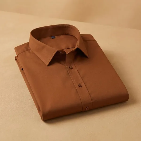 Mehnadi_Cotton_Blend_Solid_Formal_Shirt_For_Men