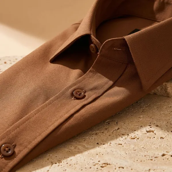 Mehnadi_Cotton_Blend_Solid_Formal_Shirt_For_Men