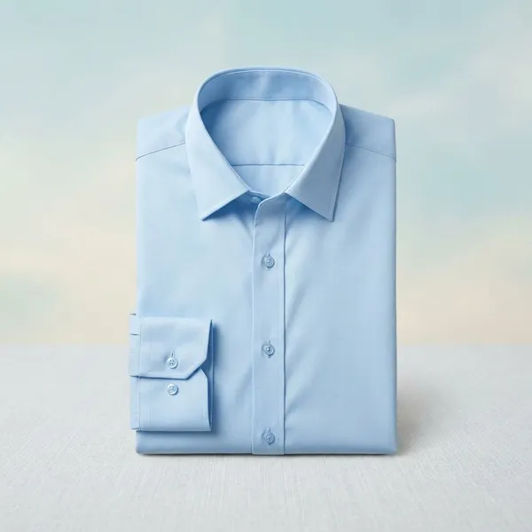 Blue_Cotton_Blend_Solid_Formal_Shirt_For_Men