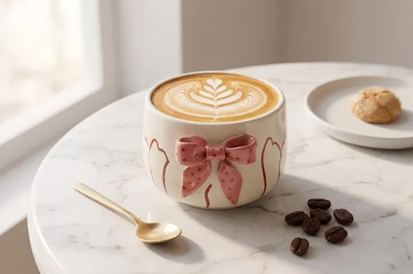 Cream_Premium_Quality_Ceramic_Pink_Bow_Floral_Cup_