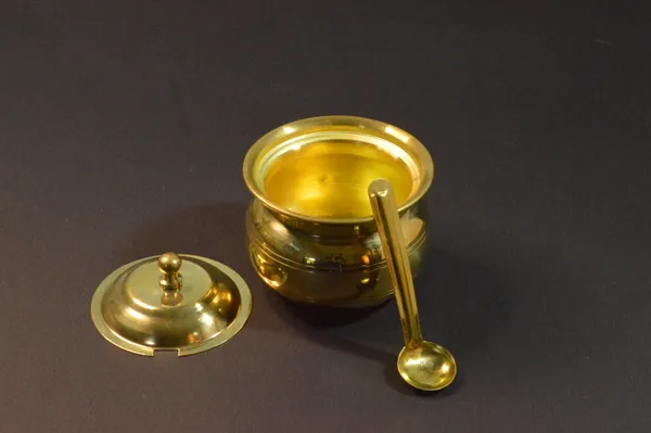 Golden_Premium_Quality_Brass_Ghee_Pot