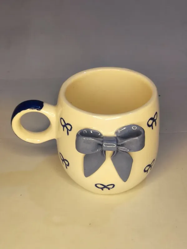 Cream_Premium_Quality_Ceramic_Blue_Bow_Scatter_Cup_Pack_Of_2