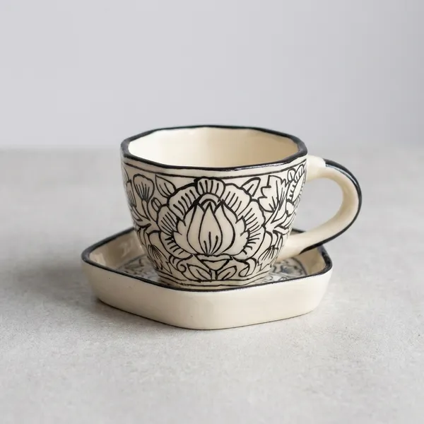 White_And_Black_Premium_Quality_Ceramic_Cup_Set_Pack_Of_2