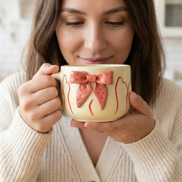 Cream_Premium_Quality_Ceramic_Pink_Bow_Floral_Cup_