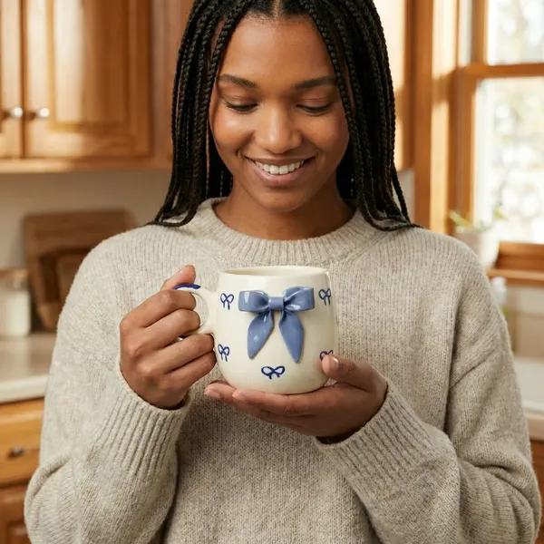 Cream_Premium_Quality_Ceramic_Blue_Bow_Scatter_Cup_Pack_Of_2