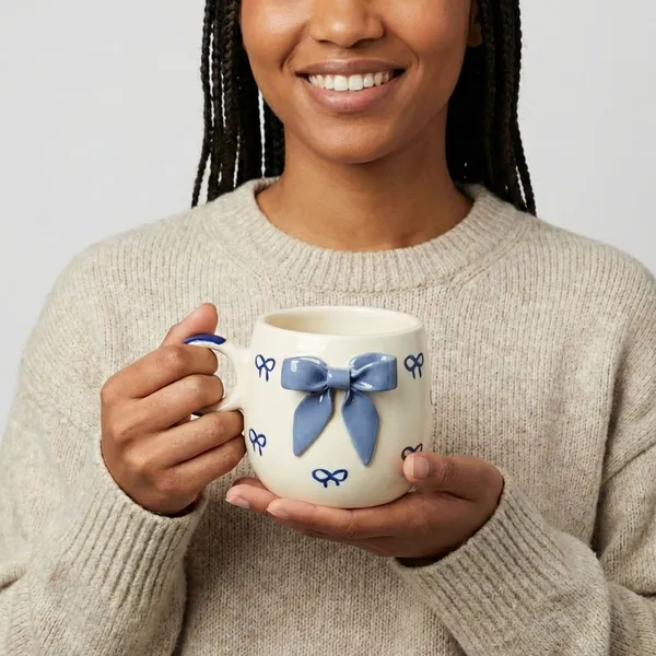 Cream_Premium_Quality_Ceramic_Blue_Bow_Scatter_Cup_Pack_Of_2