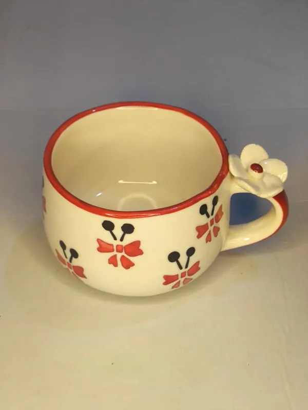 Cream_Premium_Quality_Ceramic_Red_Floral_Cup_Pack_Of_2