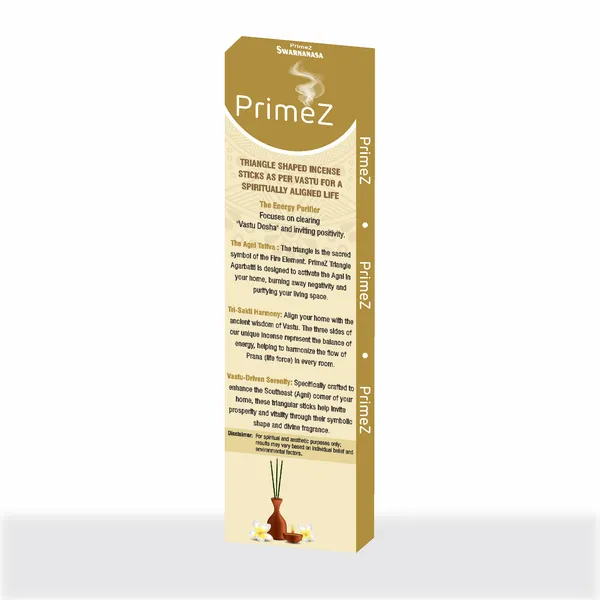 PrimeZ_Swarnanasa_Pineapple_Incense_Sticks__Vastu-Compliant_Triangle_Agarbatti_for_Meditation,_Prayer_&_Positive_Energy