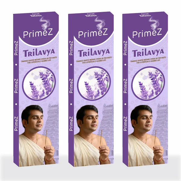 PrimeZ_Trilavya_Lavender_Incense_Sticks__Vastu-Compliant_Triangle_Agarbatti_for_Stress_Relief,_Sleep_&_Meditation