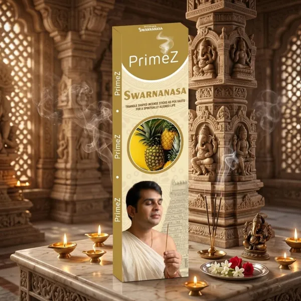 The_"Tropical_Vertex"_Combo_|_Fragrance:_Pineapple_|Traiangle_Shape_Agarbatti_|_Cone_Dhoop_|_Stick_Dhoop