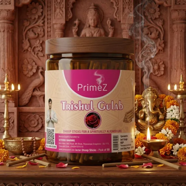 The_"Velvet_Prism"_Combo_|_Fragrance:_Rose_|_Traiangle_Shape_Agarbatti_|_Cone_Dhoop_|_Stick_Dhoop