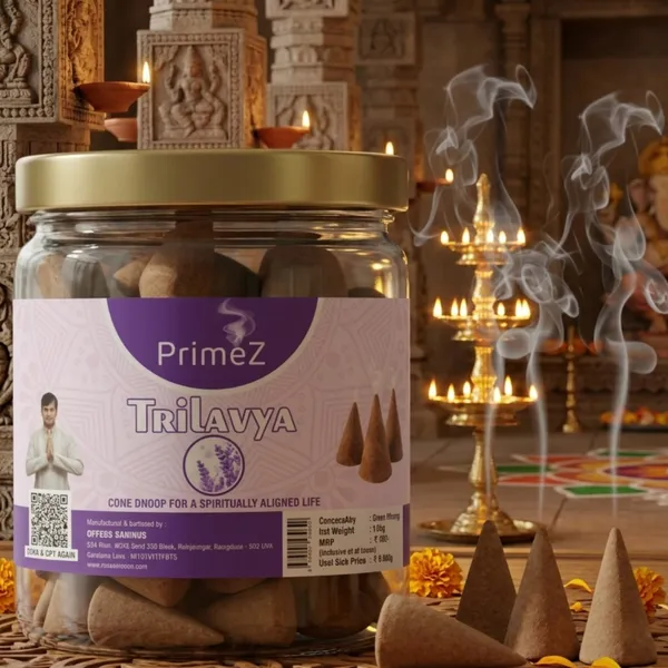 The_"Twilight_Apex"_Combo_|_Fragrance:_Lavender_|_Traiangle_Shape_Agarbatti_|_Cone_Dhoop_|_Stick_Dhoop