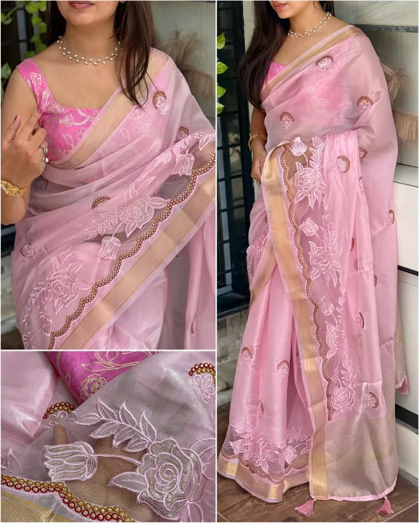 Pink_Tissue_Silk_Saree_For_Women