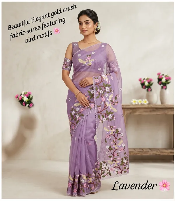 Purple_Fine_Gold_Crush_Saree_For_Women