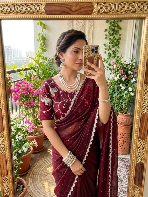 Purple_Fandy_Satin_Silk_Saree_For_Women