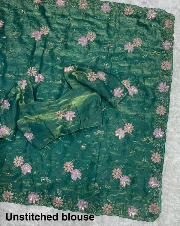 Green_Fandy_Silk_Saree_For_Women