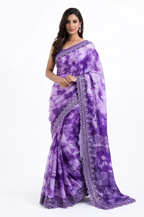 Purple_Pure_Viscose_Prism_Hand_Dying_Saree_For_Women