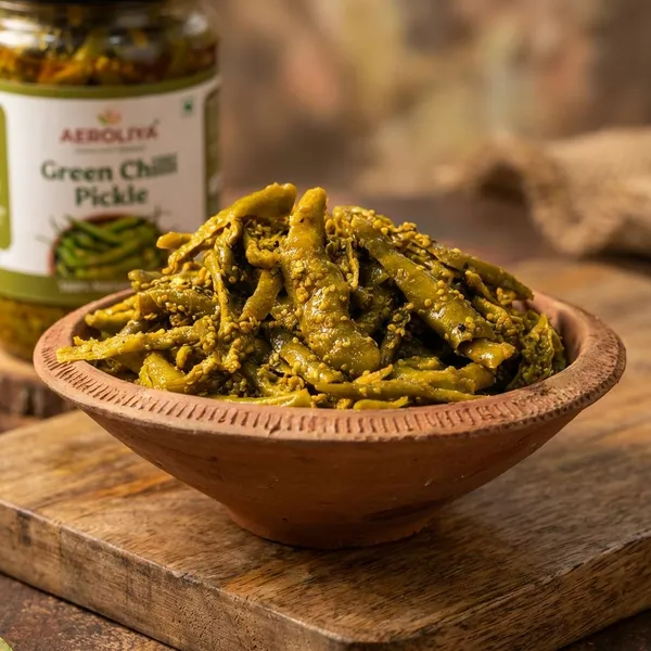 Traditional_Homestyle_Green_Chilli_Pickle_|_Pack_Of_3
