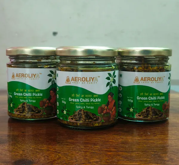 Traditional_Homestyle_Green_Chilli_Pickle_|_Pack_Of_3