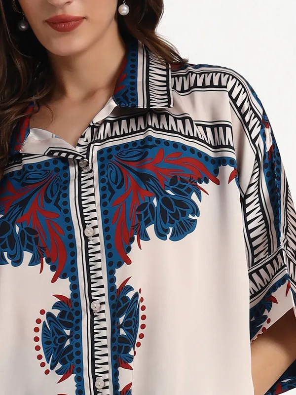 Multicolor_Cotton_Premium_and_Elegant_Boho_Chic_Printed_Kaftan_Shirt_Top_For_Women