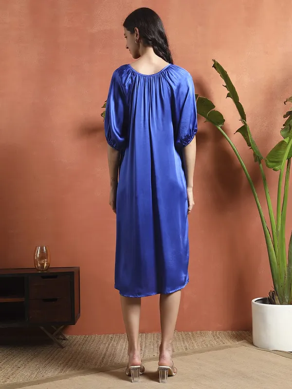 Blue_Cotton_Premium_and_Elegant_Sapphire_Breeze_Relaxed_Fit_Dress_For_Women