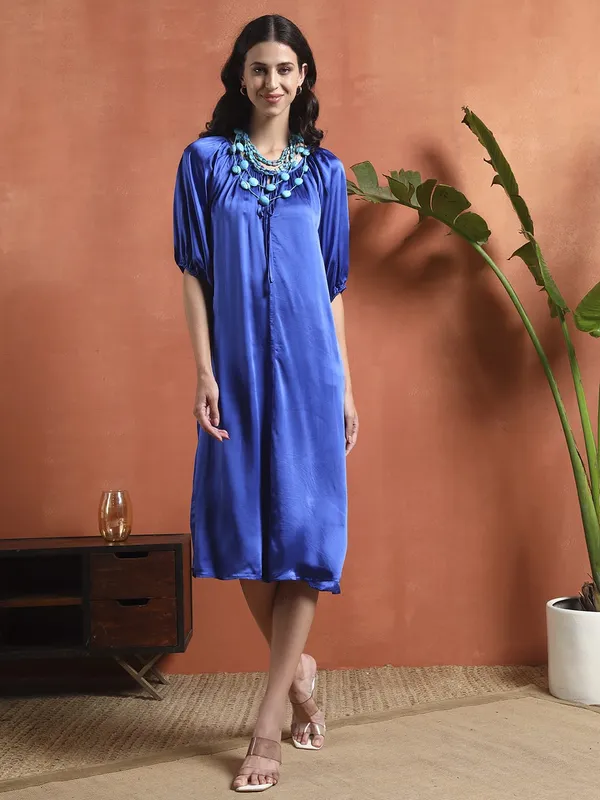 Blue_Cotton_Premium_and_Elegant_Sapphire_Breeze_Relaxed_Fit_Dress_For_Women