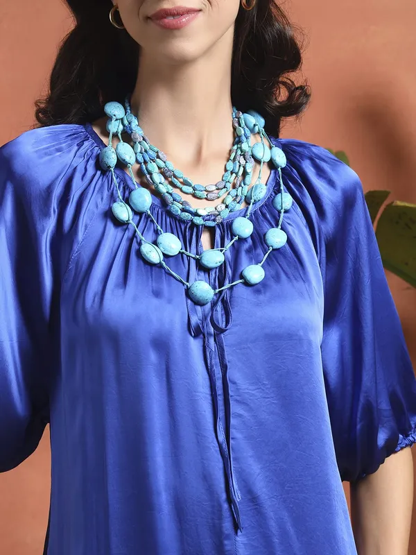 Blue_Cotton_Premium_and_Elegant_Sapphire_Breeze_Relaxed_Fit_Dress_For_Women