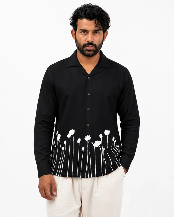 Embroidery_Black_Shirt_For_Men