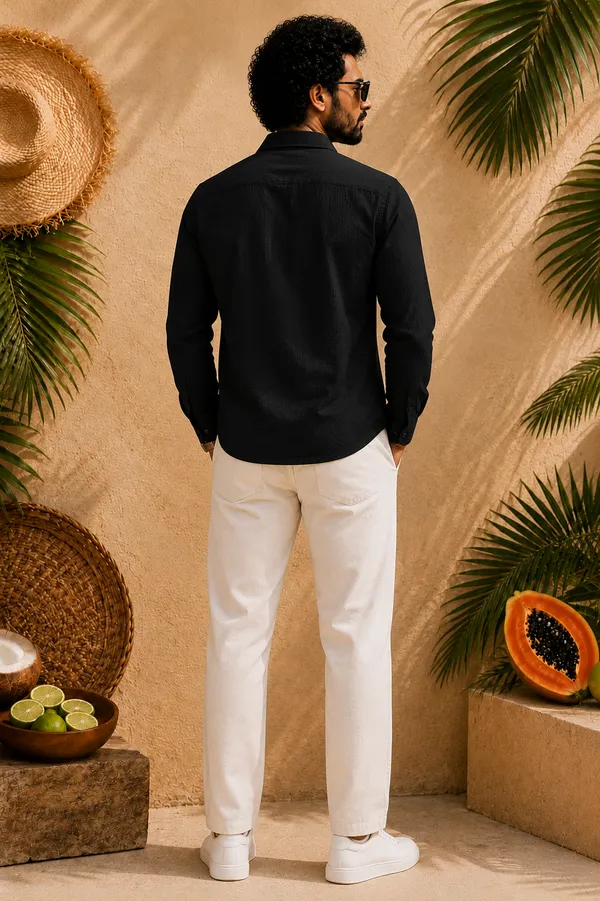 Men’s_Black_Embroidered_Full-Sleeve_Shirt