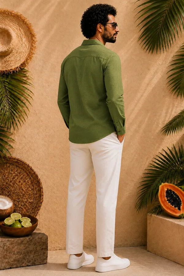 Men’s_Green_Embroidered_Full-Sleeve_Shir