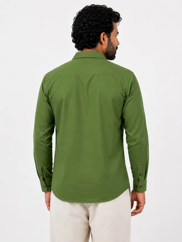 Men’s_Green_Embroidered_Full-Sleeve_Shir