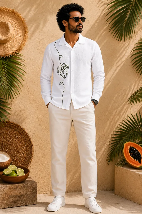 Men’s_White_Embroidered_Full-Sleeve_Shirt