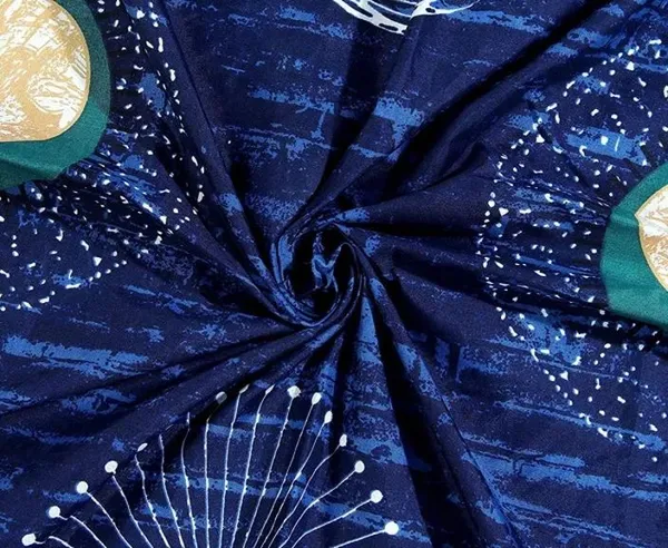 White_and_Blue_Cotton_Double_Flat_220_Tc_Floral_Pack_Of_2_Bedsheet_4_Pillow_Covers_Combo