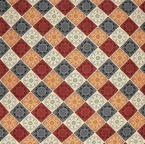 Multicolor_Cotton_Double_Flat_220_Tc_Geometric_Pack_Of_1_Bedsheet__2_Pillow_Covers