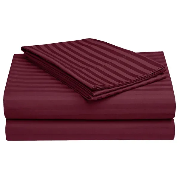 Wine_Striped_Lining_Pack_Of_1_220_TC_Double_Bedsheet__2_Pillow_Covers