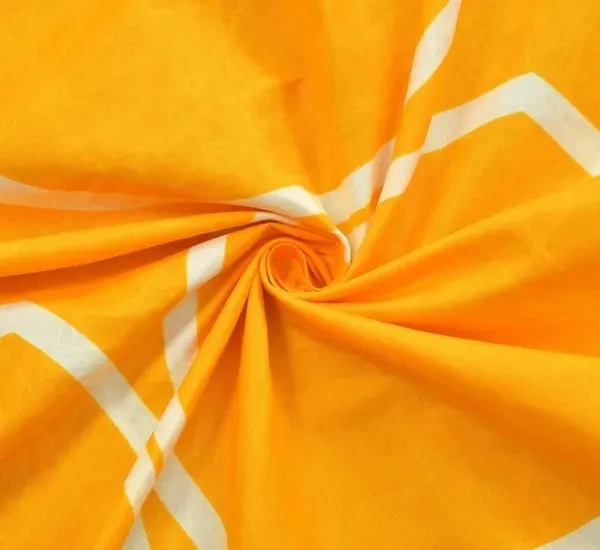 220TC_Supersoft_Elastic_Fitted_Cotton_Double_Bed_Printed_Bedsheet_with_2_Pillow_Covers_(72"_*_78"_Upto_6"_Mattress)-_Yellow_Squares