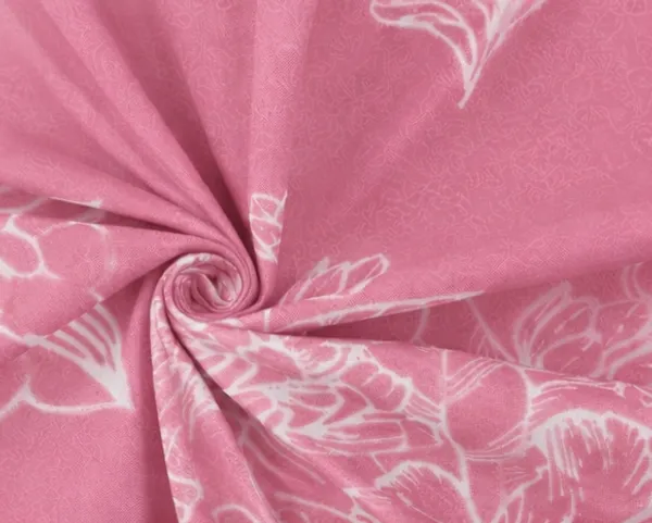 220TC_Vibrant_Breathable_Cotton_Diwan_Set_8_Pieces-_Single_Flat_Bedsheet_With_2_Bolster_Covers_and_5_Cushion_Covers_(60*90_Inches)-_Pink_Floral