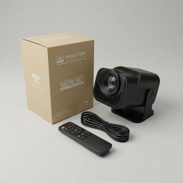 Ultra_Hd_Mini_Projector_With_Remote_Control