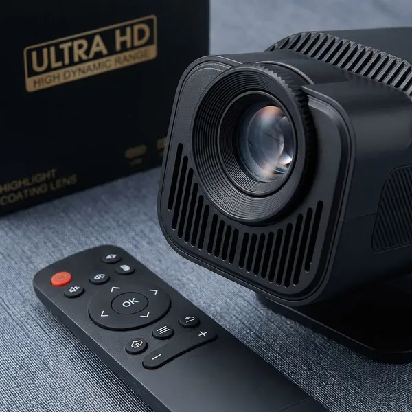 Ultra_Hd_Mini_Projector_With_Remote_Control
