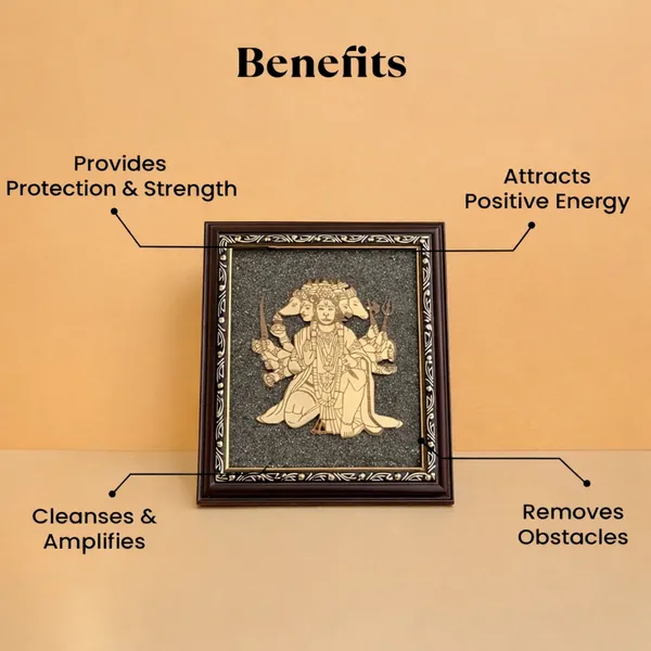 Panchmukhi_Hanuman_Pyrite_Frame