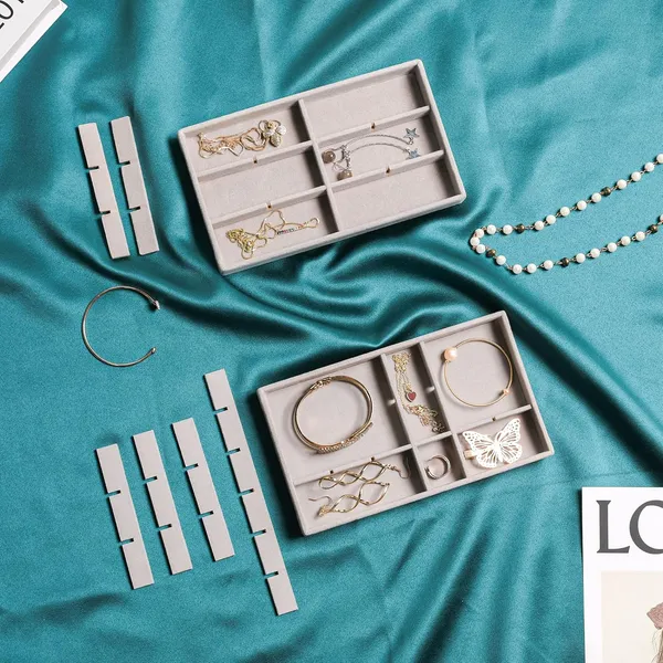 Grey_Jewelry_Organizer_Tray,_4_Pcs_Stackable_Velvet_Jewelry_Organizer_For_Drawer,_Jewelry_Storage