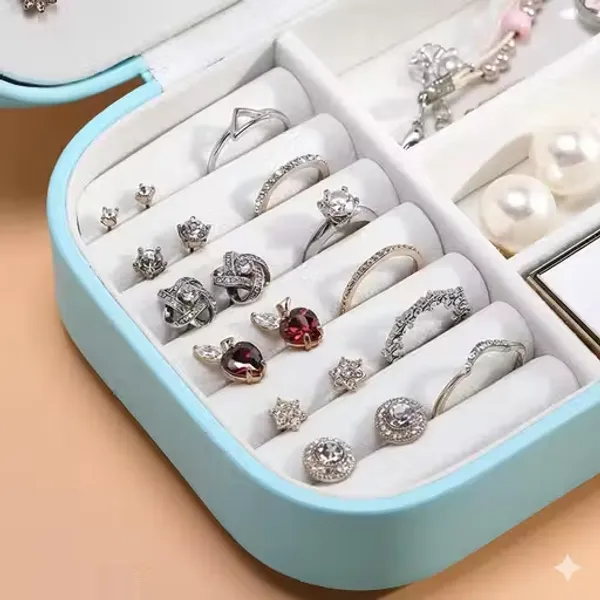 Sky_Blue_High_Quality_Jewellery_Organisers_For_Women_I_Original_Pu_Leather_Travel_Friendly_Multi_Layer_Jewelry_Storage_Organizer_For_Earrings,_Necklace,_Rings,_Pendants