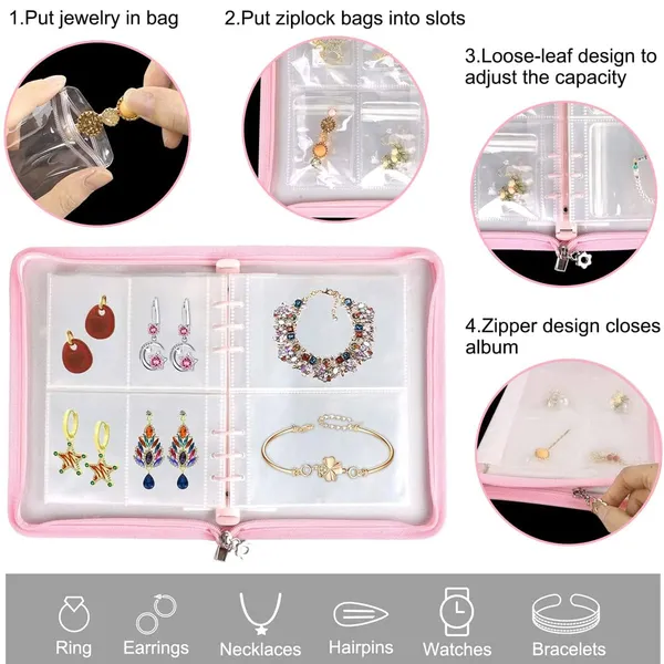 Pink_Transparent_Jewelry_Storage_Book,_Anti_Oxidation_Jewelry_Storage_Organizer_Bag_With_60_Pockets_For_Bracelets_Necklace_Rings
