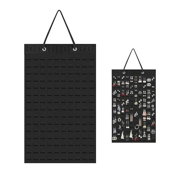 Black_Wall_Hanging_Earring_Organizer_Storage_Holder_Collection_Home_Decoration_Black_Jewelry_&_Watches_|_Jewelry_Boxes_&_Organizers_|_Jewelry_Boxes