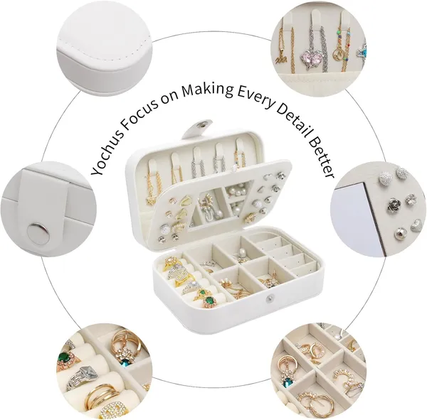 White_Pu_Leather_Jewellery_Box_For_Women,_Jewellery_Organisers_Storage_Box_For_Earrings,_Rings,_Necklaces