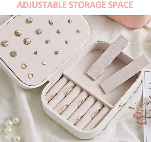 White_Pu_Leather_Jewellery_Box_For_Women,_Jewellery_Organisers_Storage_Box_For_Earrings,_Rings,_Necklaces