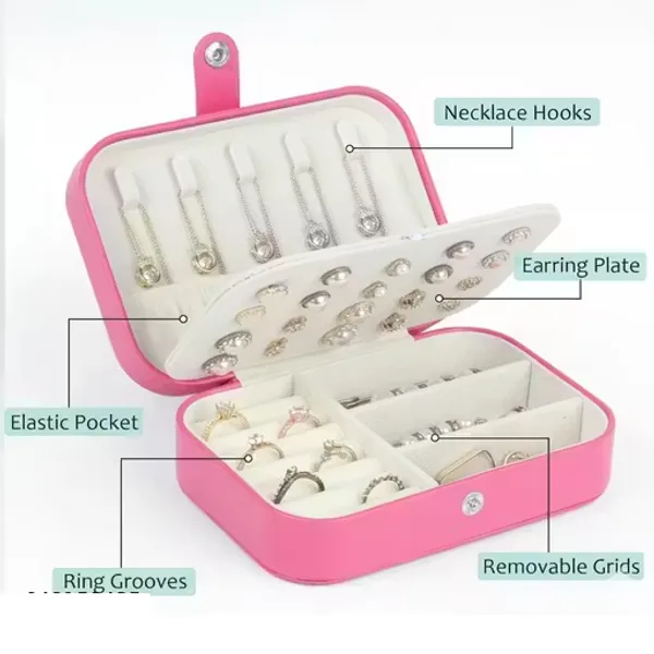 Dark_Pink_Pink_Portable_Jewellery_Watch_And_Make_Up_Travel_Case